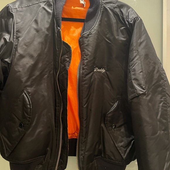 Danielle Guizio black bomber jacket - Picture 2 of 4